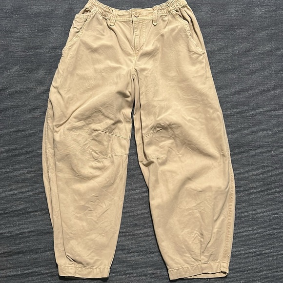 2 Bundle Aerie Barrel Leg Pull On Pants Size S - Picture 10 of 16